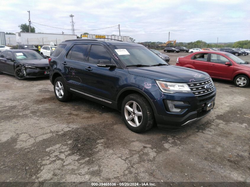 2017 Ford Explorer Xlt VIN: 1FM5K8D80HGA30998 Lot: 39465536