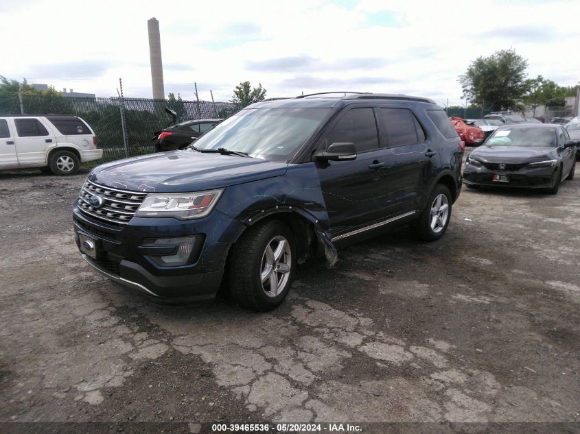 2017 Ford Explorer Xlt VIN: 1FM5K8D80HGA30998 Lot: 39465536