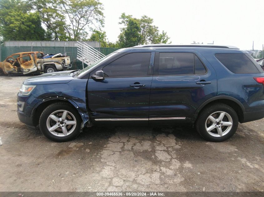 2017 Ford Explorer Xlt VIN: 1FM5K8D80HGA30998 Lot: 39465536