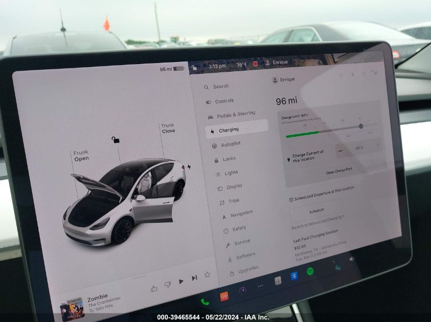 2021 TESLA MODEL Y - 5YJYGDEE8MF108786