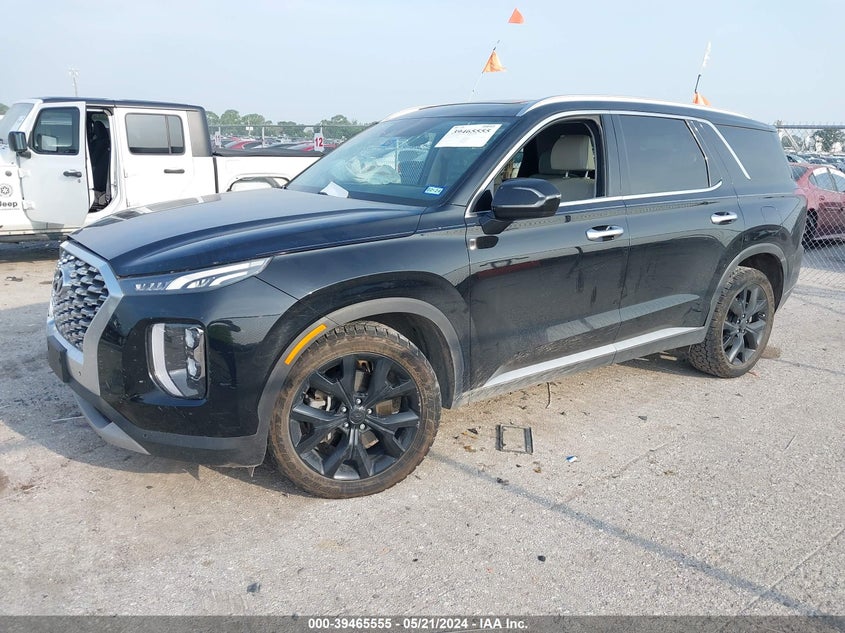 2020 Hyundai Palisade Sel VIN: KM8R44HE2LU092742 Lot: 39465555