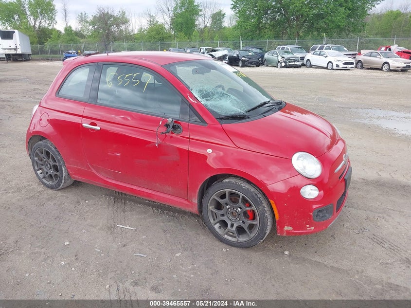 2014 Fiat 500 Sport VIN: 3C3CFFBR8ET288553 Lot: 39465557