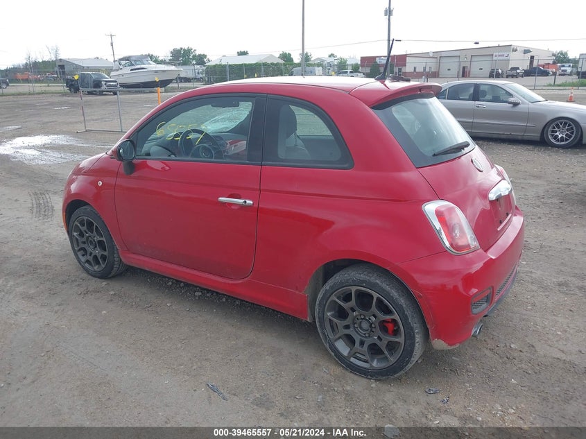 2014 Fiat 500 Sport VIN: 3C3CFFBR8ET288553 Lot: 39465557