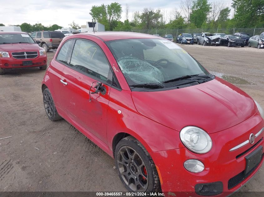 2014 Fiat 500 Sport VIN: 3C3CFFBR8ET288553 Lot: 39465557