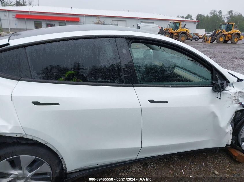 2023 Tesla Model Y Awd/Long Range Dual Motor All-Wheel Drive VIN: 7SAYGDEE0PA119365 Lot: 39465558