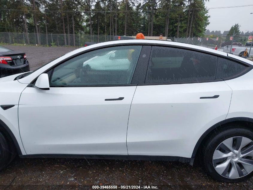 2023 Tesla Model Y Awd/Long Range Dual Motor All-Wheel Drive VIN: 7SAYGDEE0PA119365 Lot: 39465558