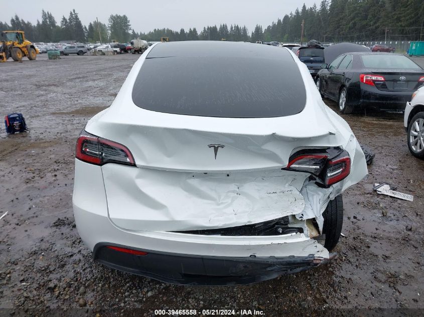 2023 Tesla Model Y Awd/Long Range Dual Motor All-Wheel Drive VIN: 7SAYGDEE0PA119365 Lot: 39465558