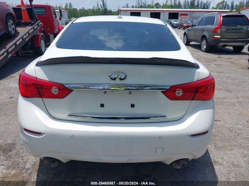 2014 Infiniti Q50 Premium VIN: JN1BV7AP2EM675107 Lot: 39465567