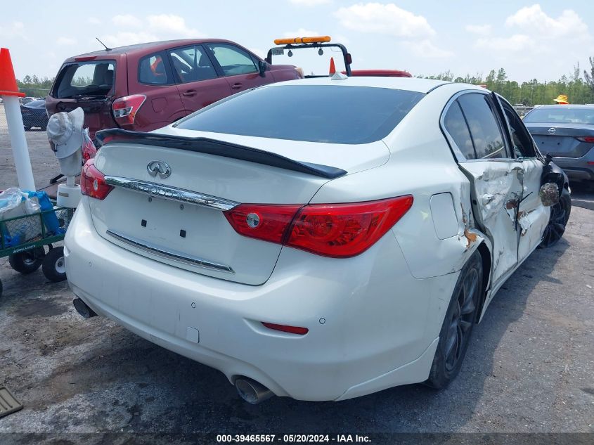 2014 Infiniti Q50 Premium VIN: JN1BV7AP2EM675107 Lot: 39465567