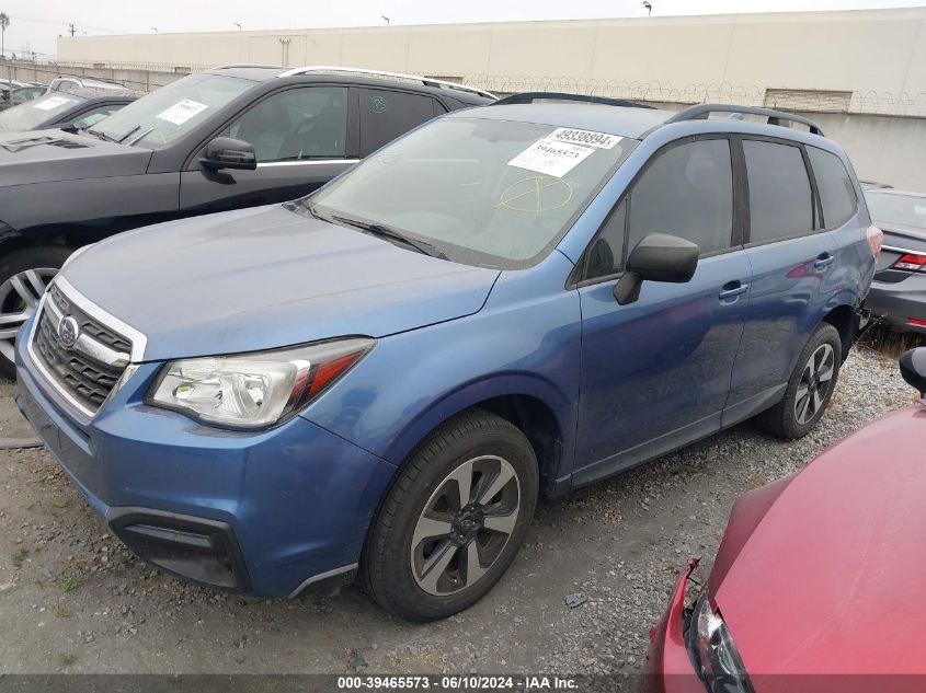 2018 Subaru Forester 2.5I VIN: JF2SJABC5JH519164 Lot: 39465573