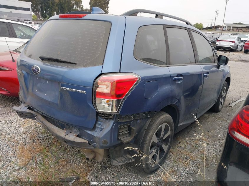 2018 Subaru Forester 2.5I VIN: JF2SJABC5JH519164 Lot: 39465573