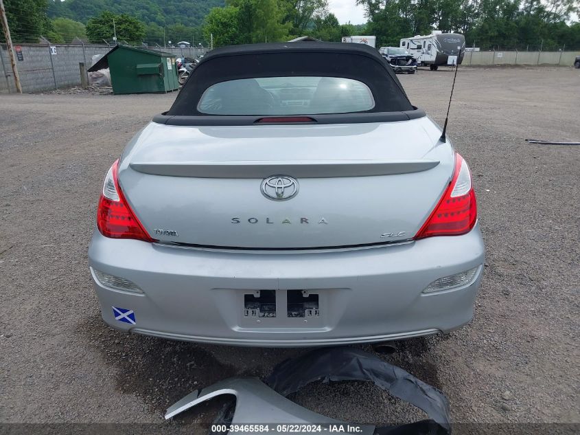 2007 Toyota Camry Solara Sle VIN: 4T1FA38P97U129184 Lot: 39465584