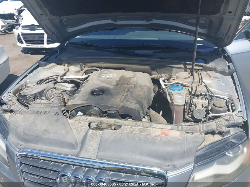 2009 Audi A4 2.0T Premium VIN: WAUSF78K09N027251 Lot: 39465585