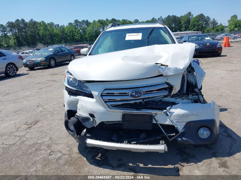 2017 Subaru Outback 2.5I Limited VIN: 4S4BSANC7H3427807 Lot: 39465587