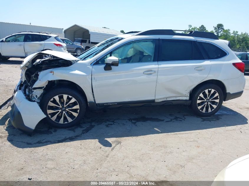 2017 Subaru Outback 2.5I Limited VIN: 4S4BSANC7H3427807 Lot: 39465587