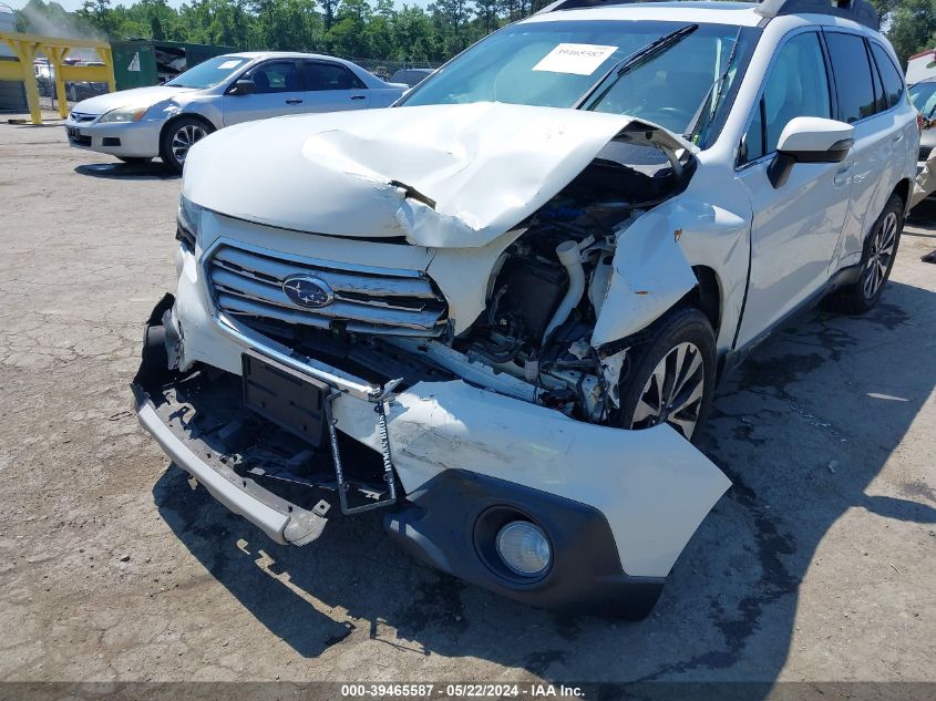 2017 Subaru Outback 2.5I Limited VIN: 4S4BSANC7H3427807 Lot: 39465587