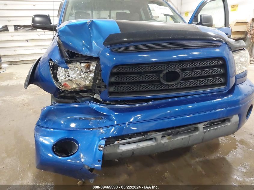 2007 Toyota Tundra Sr5 4.7L V8 VIN: 5TFBT54127X003192 Lot: 39465590