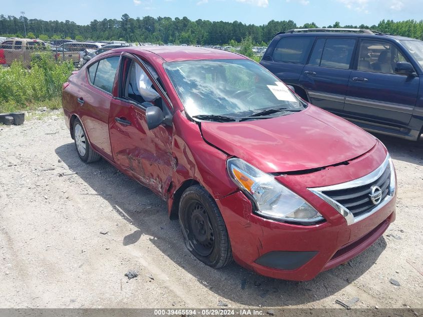 2015 Nissan Versa 1.6 S+ VIN: 3N1CN7AP0FL837705 Lot: 39465594