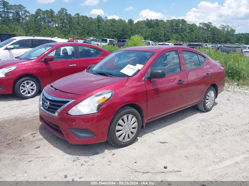 2015 Nissan Versa 1.6 S+ VIN: 3N1CN7AP0FL837705 Lot: 39465594