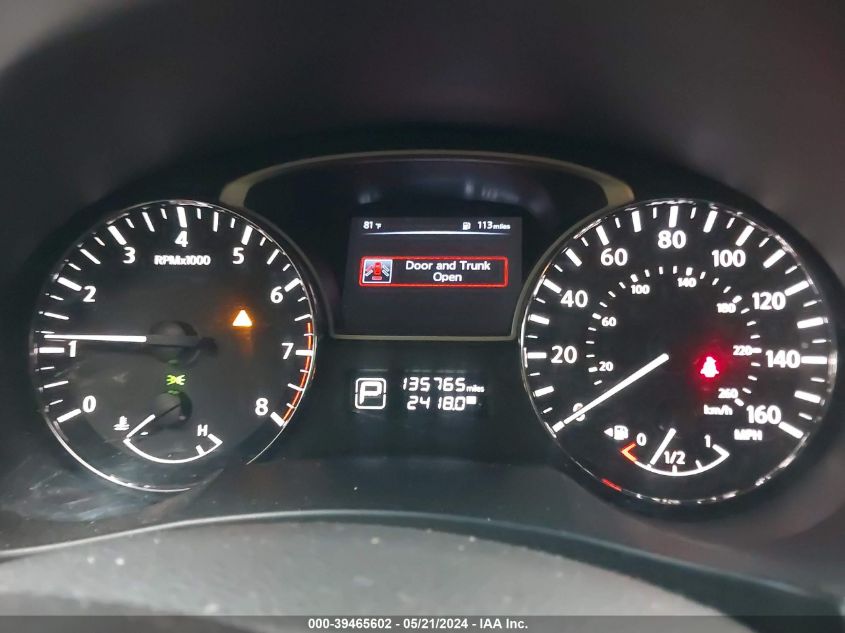 2015 Nissan Altima 2.5/2.5 S/2.5 Sl/2.5 Sv VIN: 1N4AL3AP3FN341788 Lot: 39465602