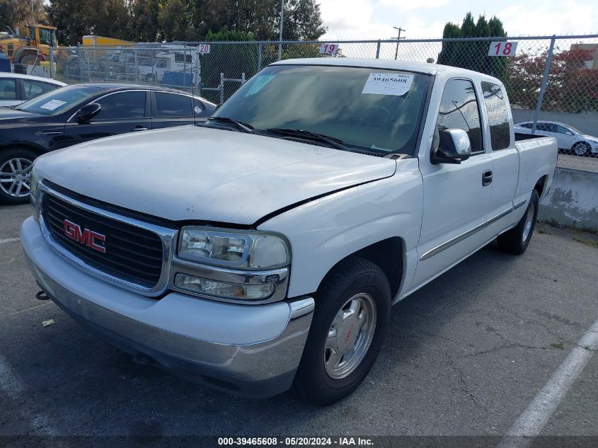 2000 GMC Sierra 1500 Sl VIN: 2GTEC19T8Y1200611 Lot: 39465608