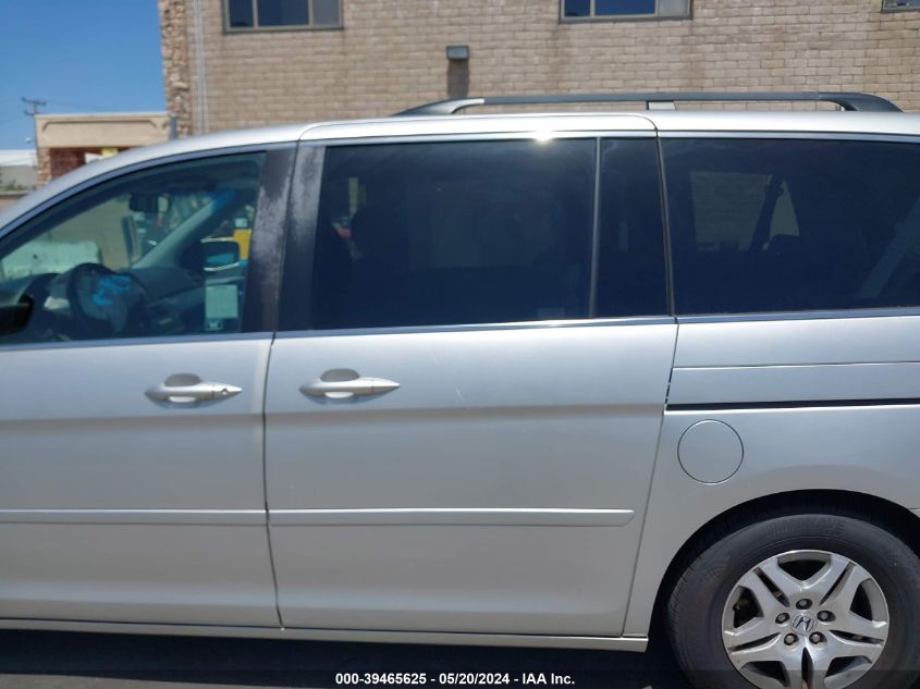 2006 Honda Odyssey Ex-L VIN: 5FNRL38776B421631 Lot: 39465625