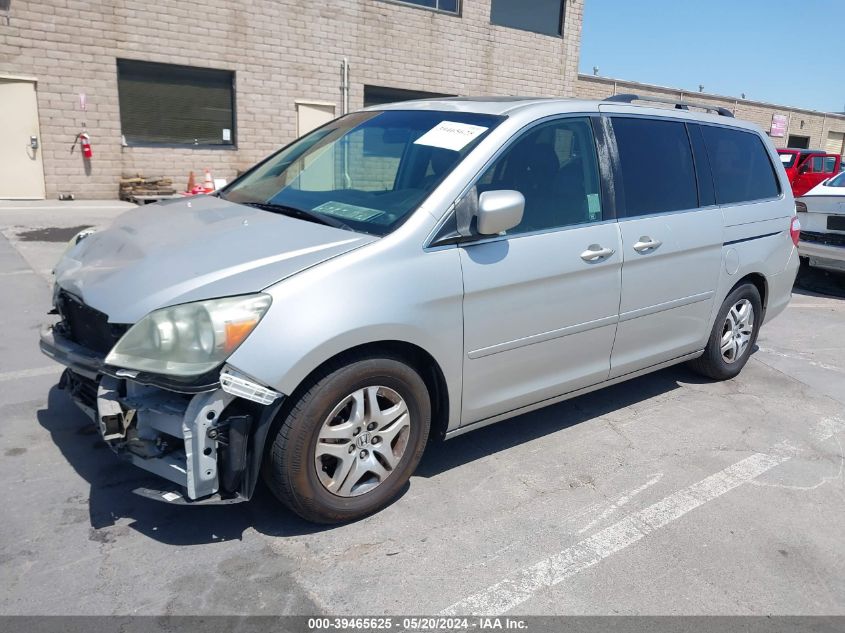 2006 Honda Odyssey Ex-L VIN: 5FNRL38776B421631 Lot: 39465625