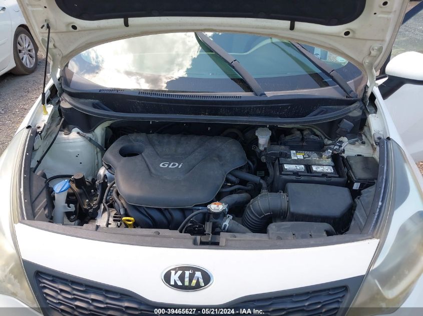 2015 Kia Rio Lx VIN: KNADM4A39F6449833 Lot: 39465627