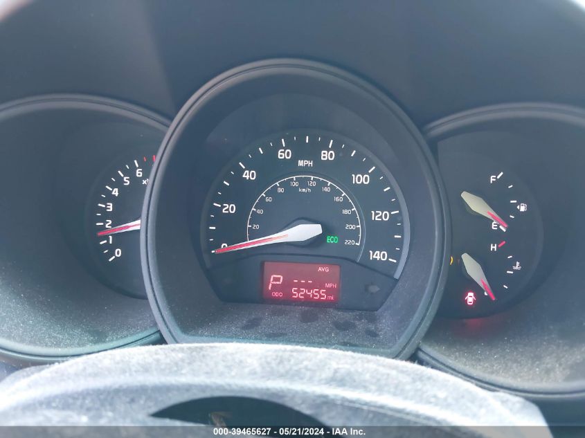 2015 Kia Rio Lx VIN: KNADM4A39F6449833 Lot: 39465627