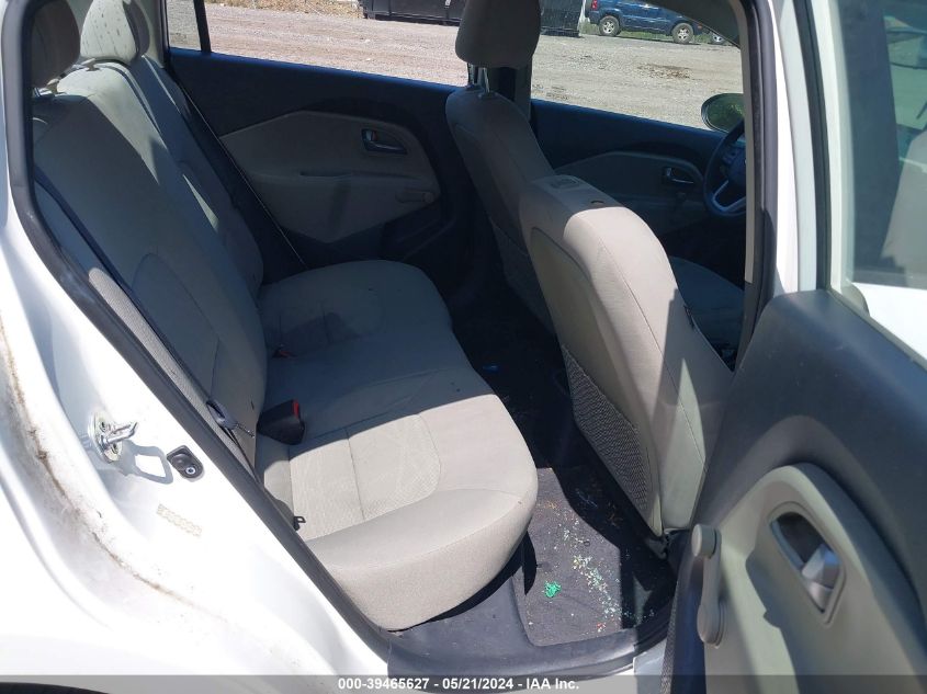 2015 Kia Rio Lx VIN: KNADM4A39F6449833 Lot: 39465627