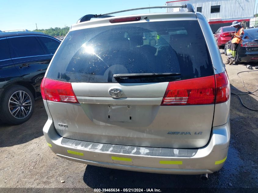 2004 Toyota Sienna Le VIN: 5TDZA23C04S164647 Lot: 39465634