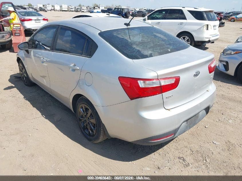 VIN KNADM4A35D6108443 2013 KIA RIO no.3