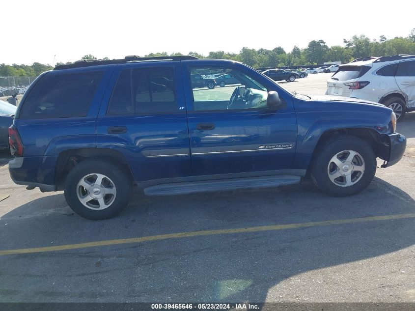 2002 Chevrolet Trailblazer Lt VIN: 1GNDT13S622228000 Lot: 39465646