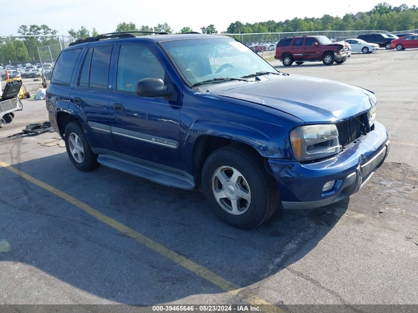 2002 Chevrolet Trailblazer Lt VIN: 1GNDT13S622228000 Lot: 39465646