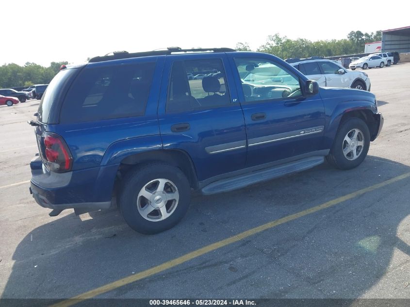 2002 Chevrolet Trailblazer Lt VIN: 1GNDT13S622228000 Lot: 39465646