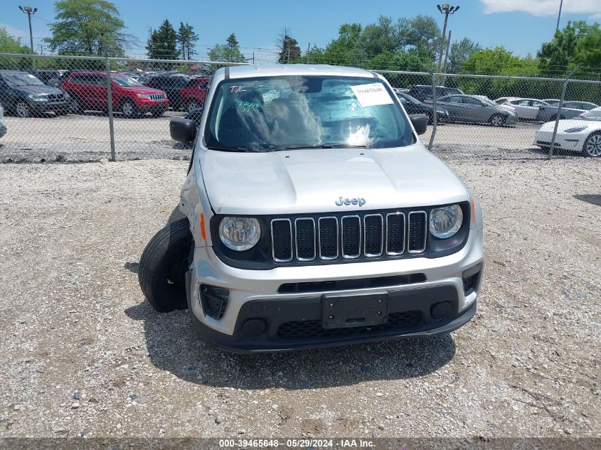2020 Jeep Renegade Sport Fwd VIN: ZACNJAAB8LPL14452 Lot: 39465648