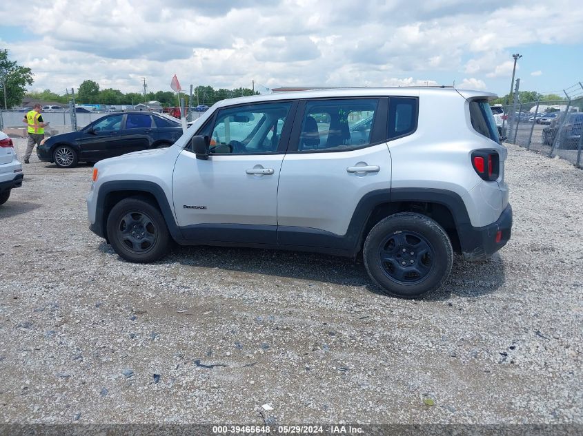 2020 Jeep Renegade Sport Fwd VIN: ZACNJAAB8LPL14452 Lot: 39465648