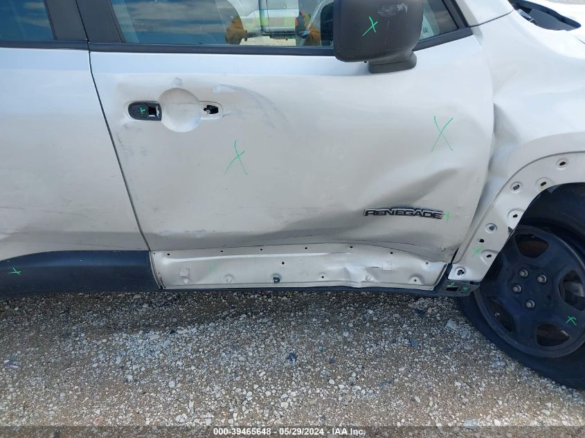 2020 Jeep Renegade Sport Fwd VIN: ZACNJAAB8LPL14452 Lot: 39465648