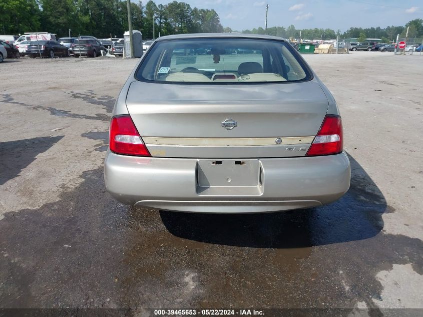 2000 Nissan Altima Gle/Gxe/Se VIN: 1N4DL01A4YC224002 Lot: 39465653