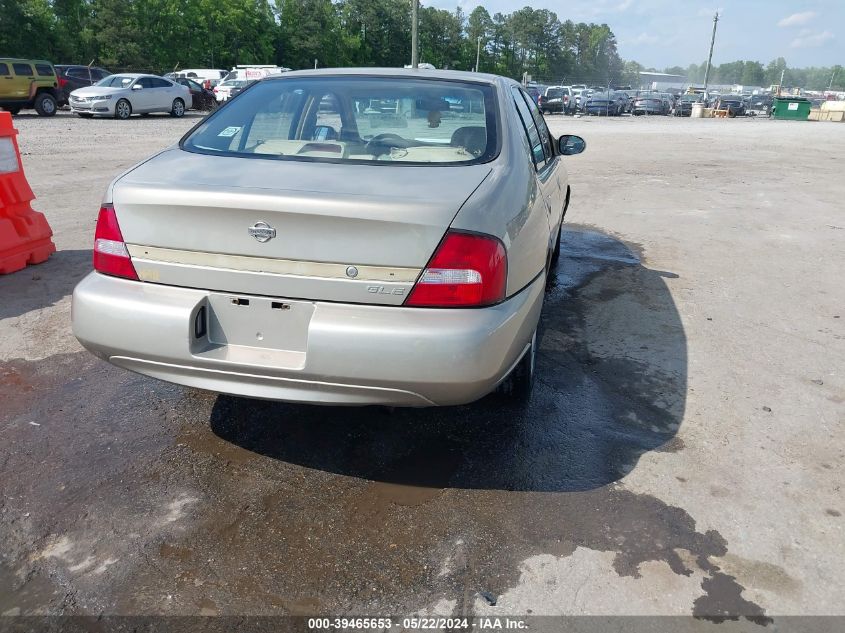 2000 Nissan Altima Gle/Gxe/Se VIN: 1N4DL01A4YC224002 Lot: 39465653