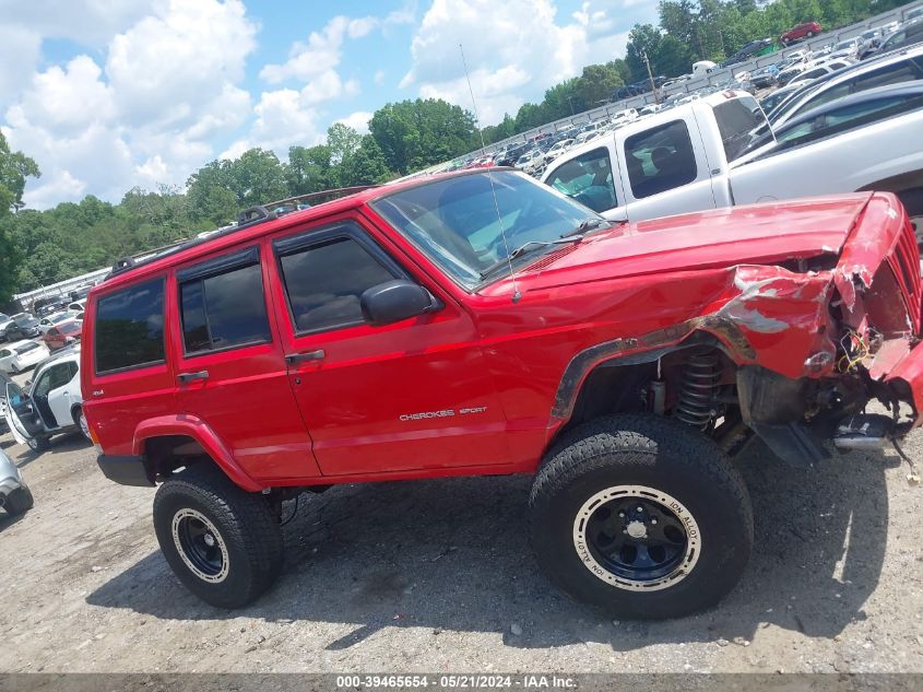 2000 Jeep Cherokee Sport VIN: 1J4FF48S7YL103345 Lot: 39465654