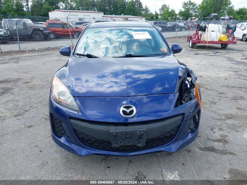2012 Mazda Mazda3 I Touring VIN: JM1BL1VG7C1506208 Lot: 39465657