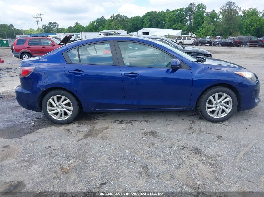2012 Mazda Mazda3 I Touring VIN: JM1BL1VG7C1506208 Lot: 39465657