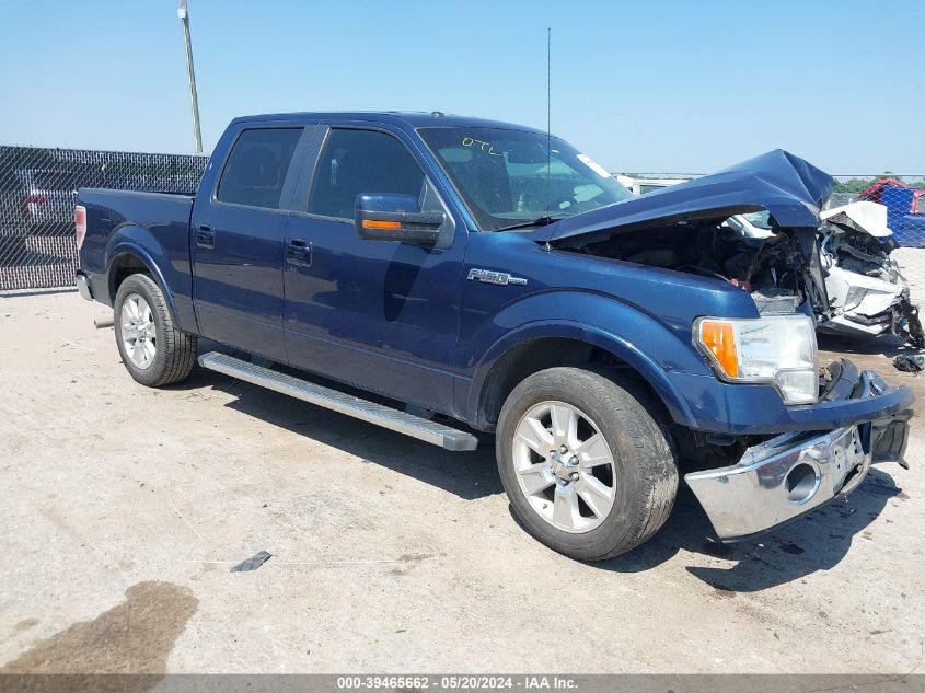 2013 FORD F-150 LARIAT - 1FTFW1CF3DFA29106