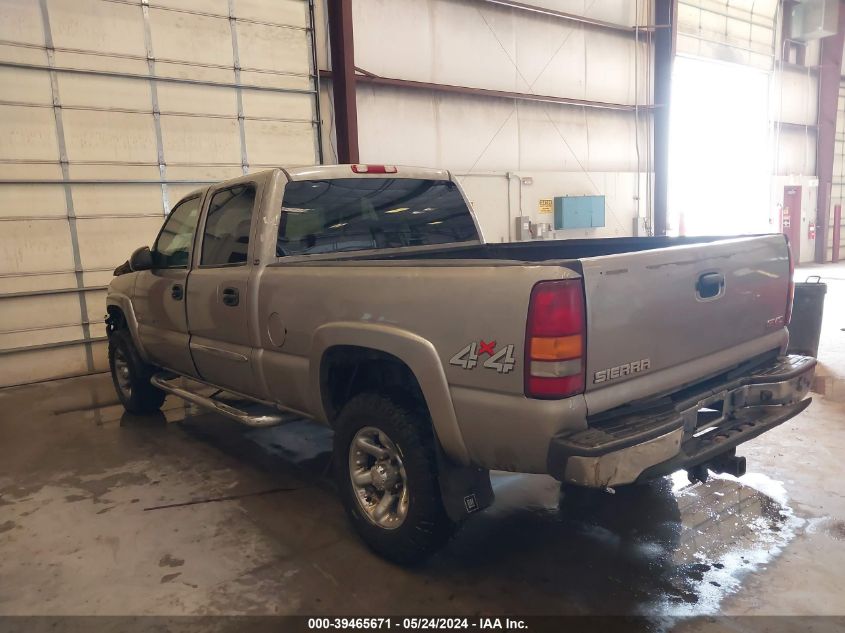 2003 GMC Sierra 2500Hd Sle VIN: 1GTHK23163F158521 Lot: 39465671