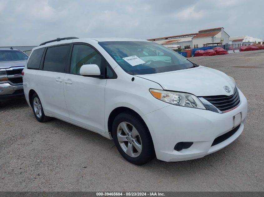 2012 Toyota Sienna Le V6 8 Passenger VIN: 5TDKK3DC3CS231355 Lot: 39465684