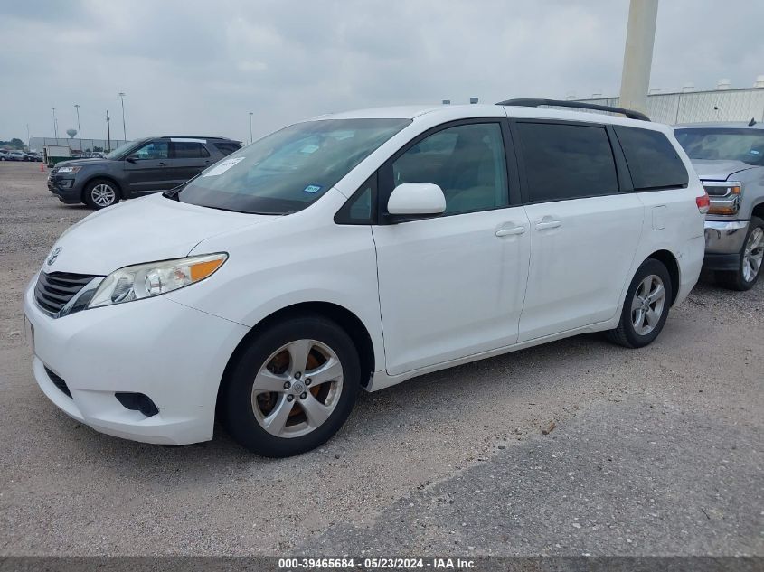 2012 Toyota Sienna Le V6 8 Passenger VIN: 5TDKK3DC3CS231355 Lot: 39465684