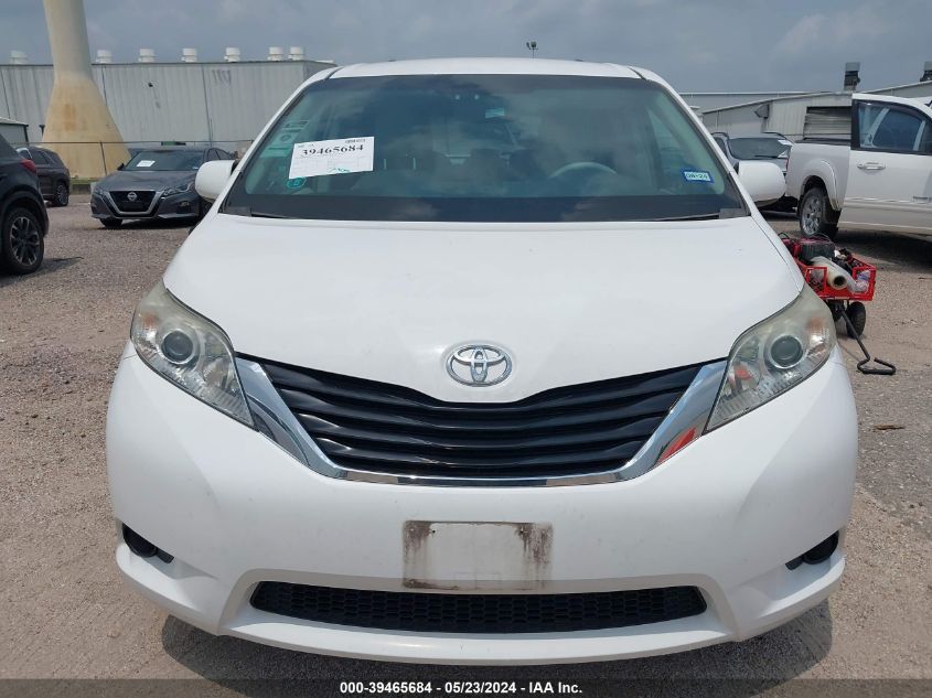 2012 Toyota Sienna Le V6 8 Passenger VIN: 5TDKK3DC3CS231355 Lot: 39465684