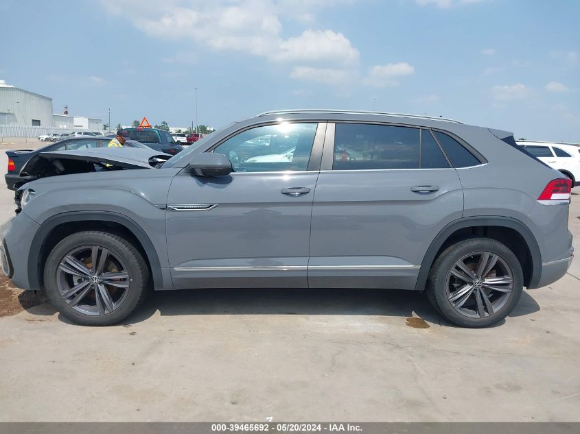 2021 Volkswagen Atlas Cross Sport 3.6L V6 Se W/Technology R-Line VIN: 1V2PE2CA2MC213907 Lot: 39465692