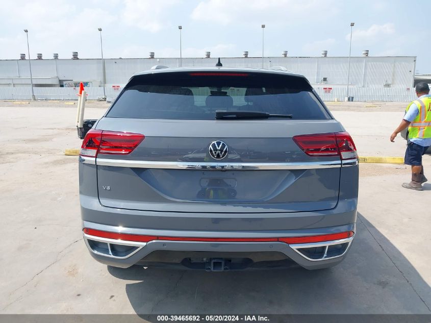 2021 Volkswagen Atlas Cross Sport 3.6L V6 Se W/Technology R-Line VIN: 1V2PE2CA2MC213907 Lot: 39465692